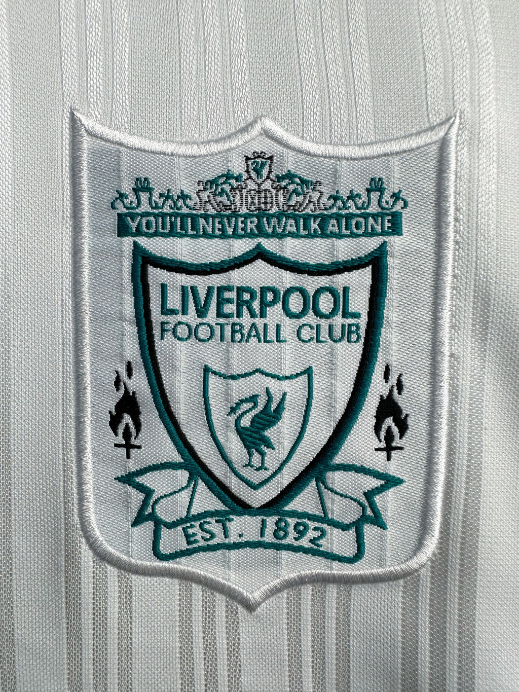 LIVERPOOL LÅNG ARMTRÖJA 1995/96 BORTA TRÖJA.