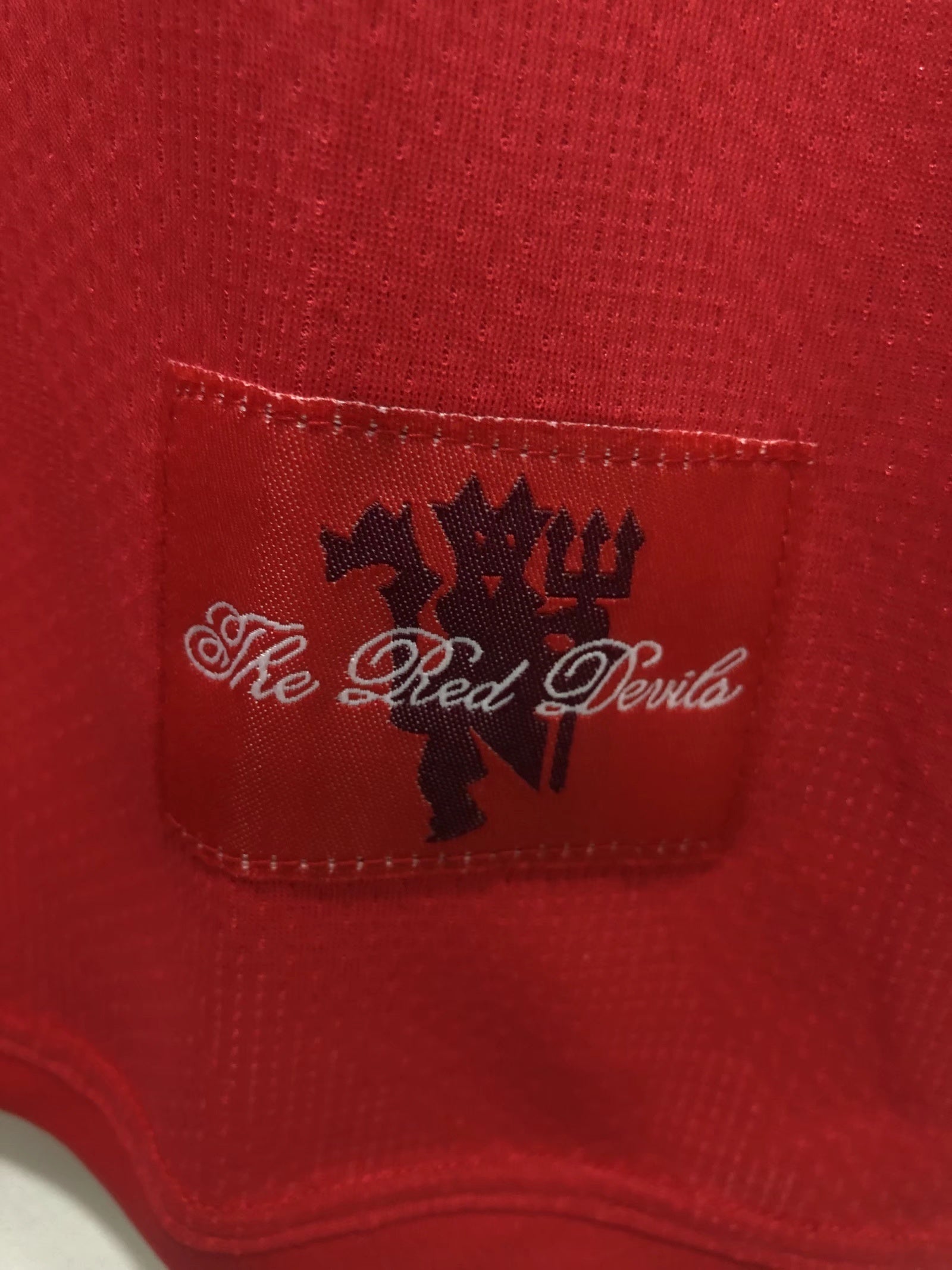 NIKE MANCHESTER UNITED FC 2007/08 HOME SHIRT.