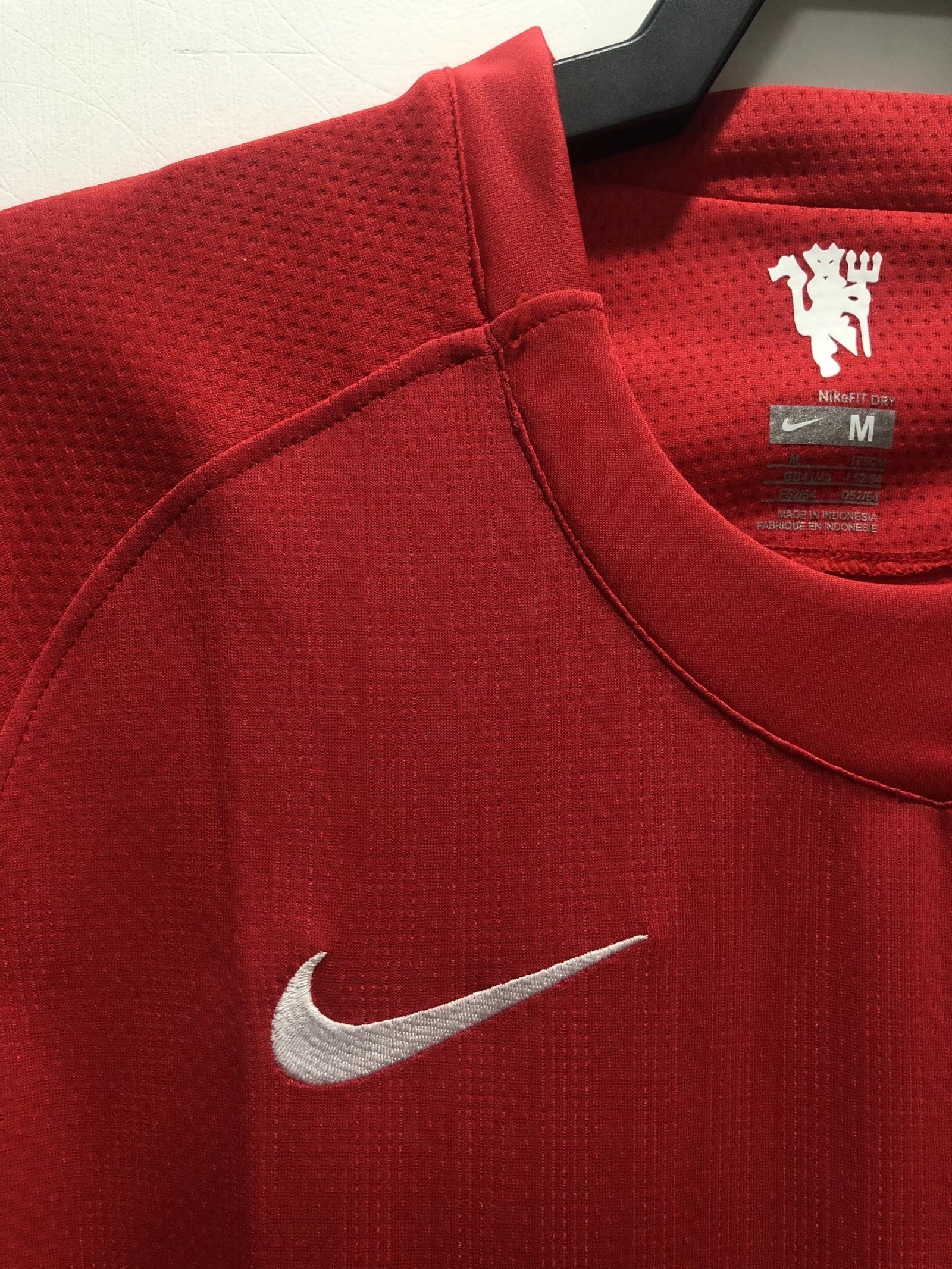 NIKE MANCHESTER UNITED FC 2007/08 HOME SHIRT.