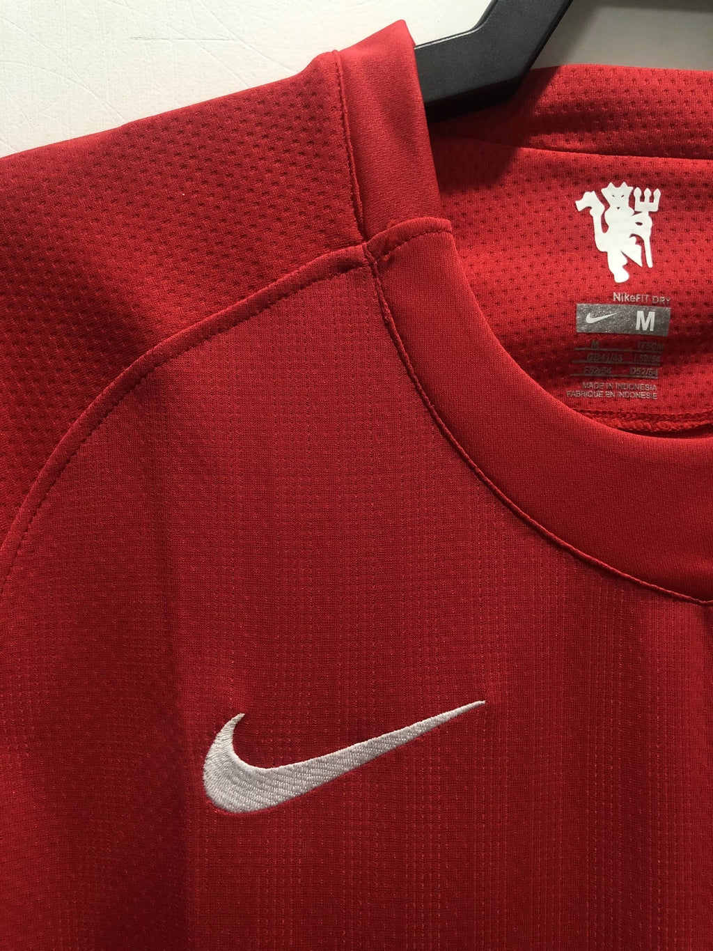 NIKE MANCHESTER UNITED FC 2007/08 HOME SHIRT.