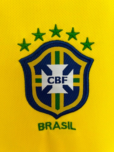 BRAZIL NATIONAL 2006 HOME SHIRT.
